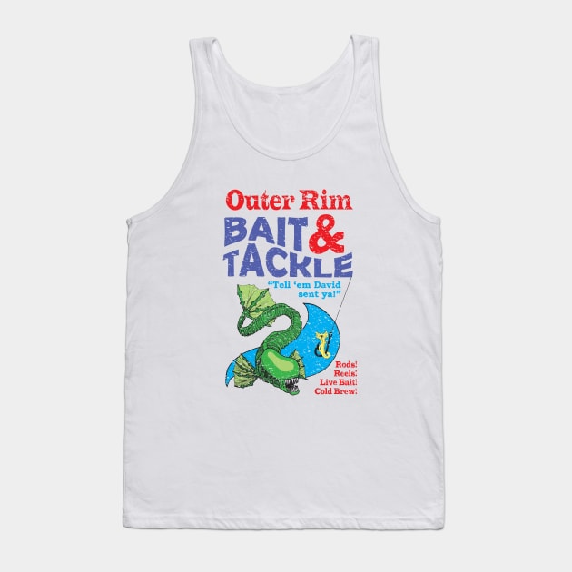 Outer Rim Bait & Tackle Tank Top by AmysBirdHouse